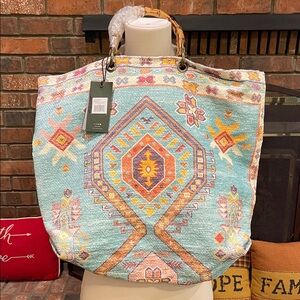 Myra Bag Kalindryl Garden Multicolor Tote